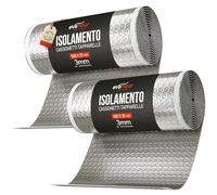 EVAFLOOR Rotolo Isolante per Cassonetti Tapparelle Autoadesivo 5m x 25 cm | Isola Freddo, Caldo e Spifferi d’Aria | Risparmio Energetico & Maggior Comfort (Pack 2)