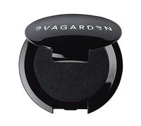 EVAGARDEN Velvet Matte Eye Shadow - Crema e Velvety Powder with Intense Color - High Pure Pigments Creates Soft Focus Effect - Light, Adherent Film Blends Easily - 128 Black - 0,08 oz