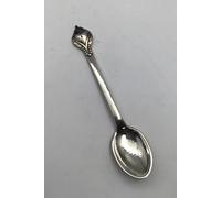 Evald Nielsen Silver n. 3 cucchiaini da caffè (ametista)