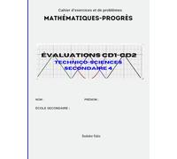 Évaluations CD1 CD2 Technico Sciences Secondaire 4 CD1 CD2