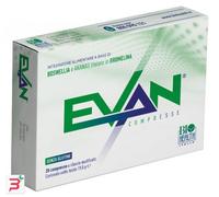 Evan 20 compresse integratore alimentare a base di estratti vegetali di Boswellia Serrata e Ananas