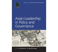 Evan Berman Asian Leadership in Policy and Governance (Copertina rigida)