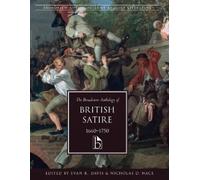 Evan Davis The Broadview Anthology of British Satire, 1660-1750 (Tascabile)
