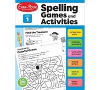 Evan-Moor Corporation Spelling Games and Activities, Grade 1 (Tascabile)