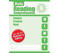 Evan-Moor Education Daily Reading Comprehension, Grade 6 Student Edi (Tascabile)