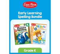 Evan-Moor Educational Publishers Early Learning Spelling Activity Book Bundle Grade K