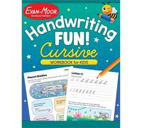 Evan-Moor Educational Publishers Handwriting: Fun, Cursive (Tascabile)