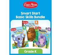 Evan-Moor Educational Publishers Smart Start Activity Book Basic Skills Bundle, Grade K