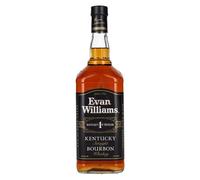 Evan Williams Kentucky Straight Bourbon Whiskey Black Label 43,00% 1,00 Liter