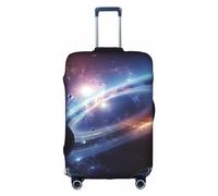 EVANEM Copertura per bagagli da viaggio in aereo volante, custodia protettiva elastica per trolley, protezione antigraffio, adatta per bagagli da 45 a 81 cm, Pianeti spaziali, XL