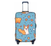 EVANEM Copertura per bagagli da viaggio in stile retrò moderno di metà secolo con forme a goccia, custodia protettiva per trolley elastica, protezione antigraffio, adatta per bagagli da 45,7 a 81,7