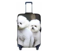 EVANEM Copertura per bagagli da viaggio in stile retrò moderno di metà secolo con forme a goccia, custodia protettiva per trolley elastica, protezione antigraffio, adatta per bagagli da 45,7 a 81,7