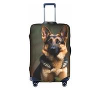 EVANEM Copertura per bagagli da viaggio in stile retrò moderno di metà secolo con forme a goccia, custodia protettiva per trolley elastica, protezione antigraffio, adatta per bagagli da 45,7 a 81,7