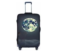 EVANEM Soccer Network - Copertura per bagagli da viaggio, custodia protettiva elastica per trolley, antigraffio, adatta per bagagli da 45 a 81 cm, Luna e Basket, M
