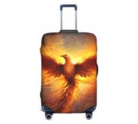 EVANEM The Old Hollywood - Copertura per bagagli da viaggio, custodia protettiva elastica per trolley, antigraffio, adatta per bagagli da 45 a 81 cm, Fantasy Phoenix, M