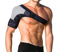 EvAnem Tutore Supporto Spalla con Cuscinetto Pressione Uomo Donna, Cuffia dei Rotatori Strappata, Articolazione Ca Lussata, Tutore di Supporto Spalla Regolabile, Distorsione, Tendinite,Right