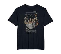 Evanescence Half Face Maglietta, Uomo Taglie Grandi, Nero, 3X Tall