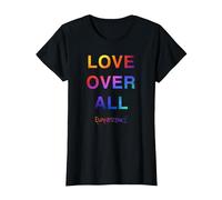 Evanescence Love Over all Maglietta, Donna, Nero, XL