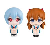 Evangelion: 3.0+1.0 Look Up Statua Rei Ayanami & Asuka Langley w/gift MEGAHOUSE