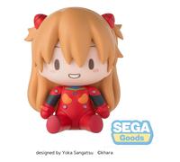 Evangelion: New Theatrical Edition Fuwa Petit Chibi Figure Asuka Plug Suit 8 cm