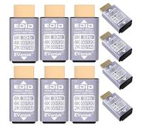 EVanlak DMI Passthrough EDID Emulatore Adapter - Dummy Plug Virtual Monitor Headless Ghost Display, 1080P @60Hz a 8K @30Hz Risoluzione, confezione da 10