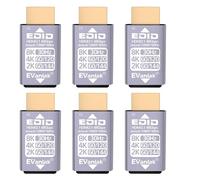 EVanlak DMI Passthrough EDID Emulatore Adattatore - Dummy Plug Virtual Monitor Headless Ghost Display, risoluzione 1080P@60Hz a 8K @30Hz, confezione da 6