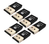 EVanlak Emulatore display DisplayPort Headless Ghost per PC 4K DP Plug fittizio (adatto a Headless 1080@60Hz-3840x2160@17Hz) confezione da 6