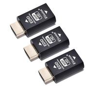 EVanlak Hdmi Edid Emulator Passthrough Dongle Eliminated Emulator Adapter 3rd Generrtion Work with Mac Thunderbolt to HDMI Switches/Extender/AV Receiver/Video Splitters -1280x800@60Hz-3pack…