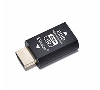 EVanlak Hdmi Edid Emulator Passthrough Dongle Eliminated Emulator Adapter 3rd Generrtion Work with Mac Thunderbolt to HDMI Switches/Extender/AV Receiver/Video Splitters -1280x800@60Hz-1pack