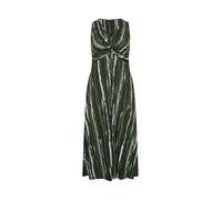 Evans Abito lungo Evans con nodo frontale e stampa tie-dye 44 Nero