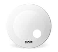 Evans BD24RGCW Pelle Risonante Sabbiata EQ3 per Grancassa, 24", Bianco