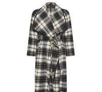 Evans Cappotto a cascata a quadri Evans 44 Nero