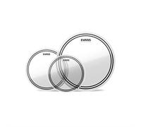Evans Drumhead Set EC2 SST, clear, Rock, ETP-EC2SCLR-R - Set di pelli per tamburi