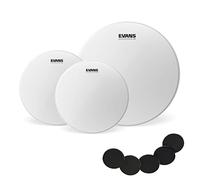 Evans ETP-G2CTD-S Tompack Coated Standard 12/13/16 + Keepdrum Damper Pads Set 5 pezzi