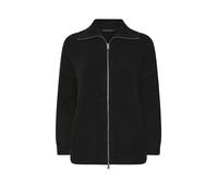 Evans Evans Double Ended Zip Cardigan 44 Nero