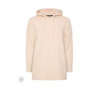 Evans Felpa con cappuccio Evans in maglia 44 crema