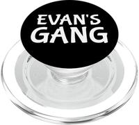 Evan's Gang First Name Evan Bachelor Party Wedding PopSockets PopGrip per MagSafe