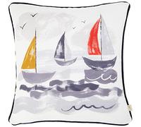 Evans Lichfield Copricuscino a Vela Nautica, Multicolore, 43 x 43 cm