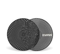 Evans Pelli per Batteria - Piatti Hi-Hat dB One - 14 pollici - Piatti a Basso Volume - Riduce il Volume Mantenendo la Suonabilità Naturale