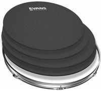 Evans SO-2346 SoundOff Drum Mute Standard Set Elemento Attenuazione Rumore