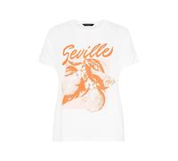 evans T-shirt grafica Evans 48 Bianco