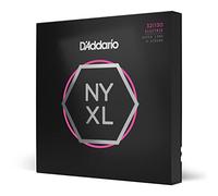 D'Addario NYXL32130SL - Corde avvolte in nickel per basso a 6 corde, scalatura leggera normale, 32-130, scala extra lunga