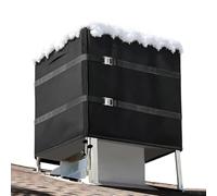 Evaporative Cooler Cover, Snow Rain Debris Blocking Protector, Metal Buckle | With 2 Windproof Metal Buckles Roof Top Evaporative Air Cooler Guard For Winter Industry Area Outdoor Apartment