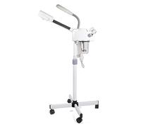 Evaporatore 2 in 1, 750 Watt, 680 ml, con luce LED con lente d'ingrandimento, girevole a 360 gradi, regolabile in altezza