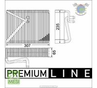 Evaporatore climatizzatore Mahle per VOLVO XC90 XC70 V70 S80 S60 #je