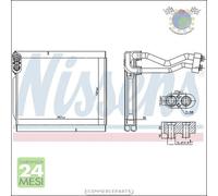 Evaporatore climatizzatore Nissens per HYUNDAI i20