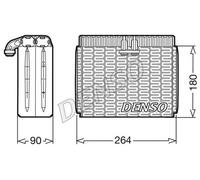 Evaporatore Climatizzatore PER Fiat Bravo I 2.0 HGT 20V 108 KW 147 CV