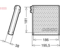 Evaporatore, Climatizzatore per FIAT DUCATO