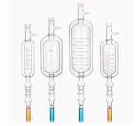 Evaporatore in vetro con bilancia, evaporatore sottovuoto a doppio strato, 250/500/1000 ml(100ml)