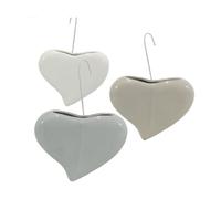 Evaporatore umidificatore cuore in ceramica per termosifone set3 calorifero con gancio deumidificatore da casa